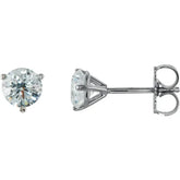 1 CTW Lab-Grown Diamond Stud Earrings